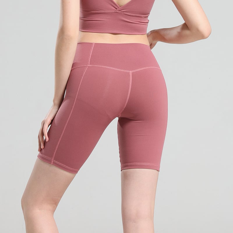 High Waist Hip Shaping Yoga Shorts