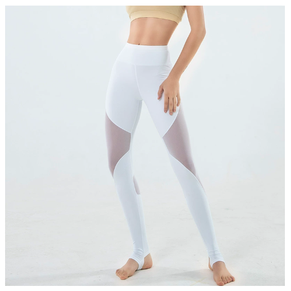Mesh Patchwork Yoga Pants