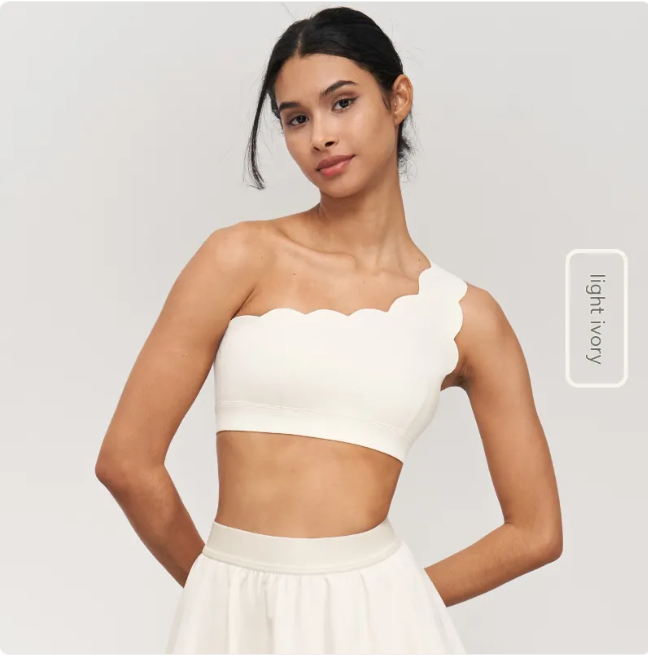 Ruffle Sports Bra