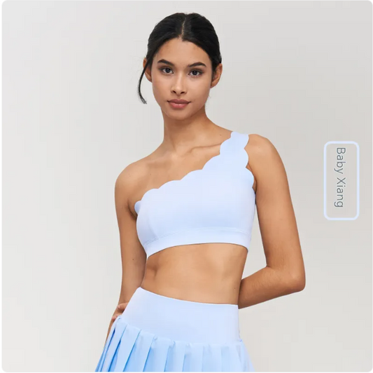 Ruffle Sports Bra