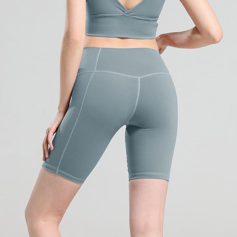 High Waist Hip Shaping Yoga Shorts