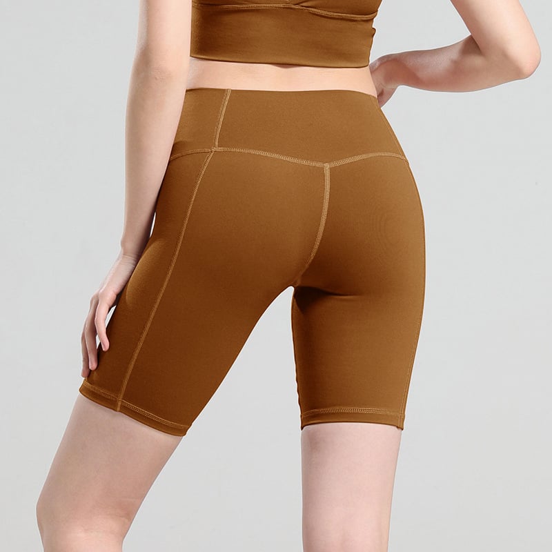 High Waist Hip Shaping Yoga Shorts