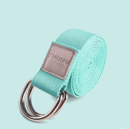 Cotton Yoga Stretch Strap for Flexibility and Support