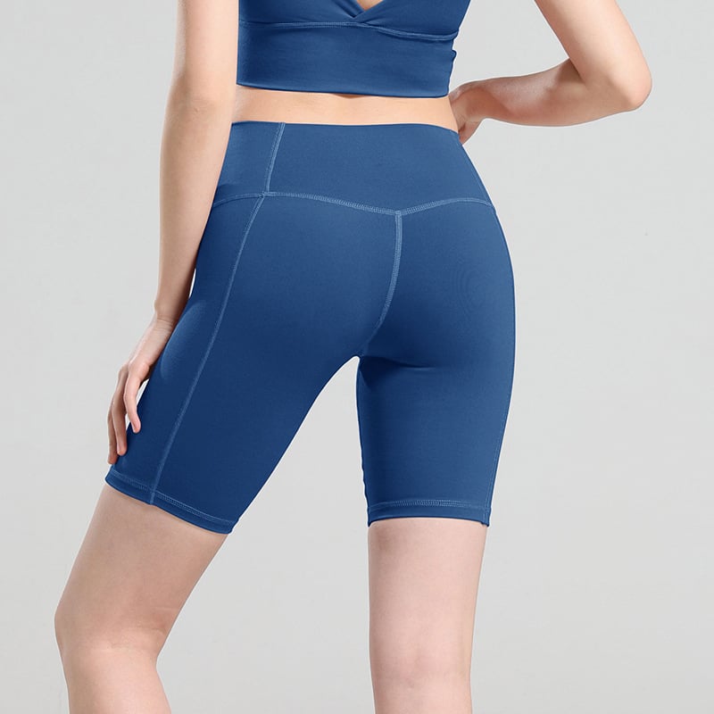 High Waist Hip Shaping Yoga Shorts