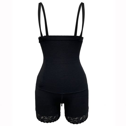 Black Women's Shapewear for Belly and Hip Lift