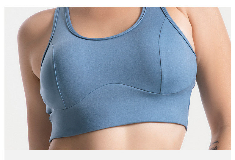 Lace Sports Bra for Running and Yoga - Breathable Design