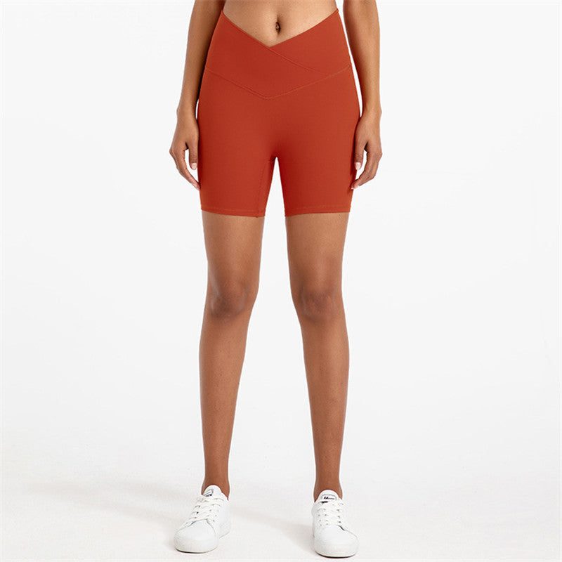 New Women's Yoga Running Tight Shorts